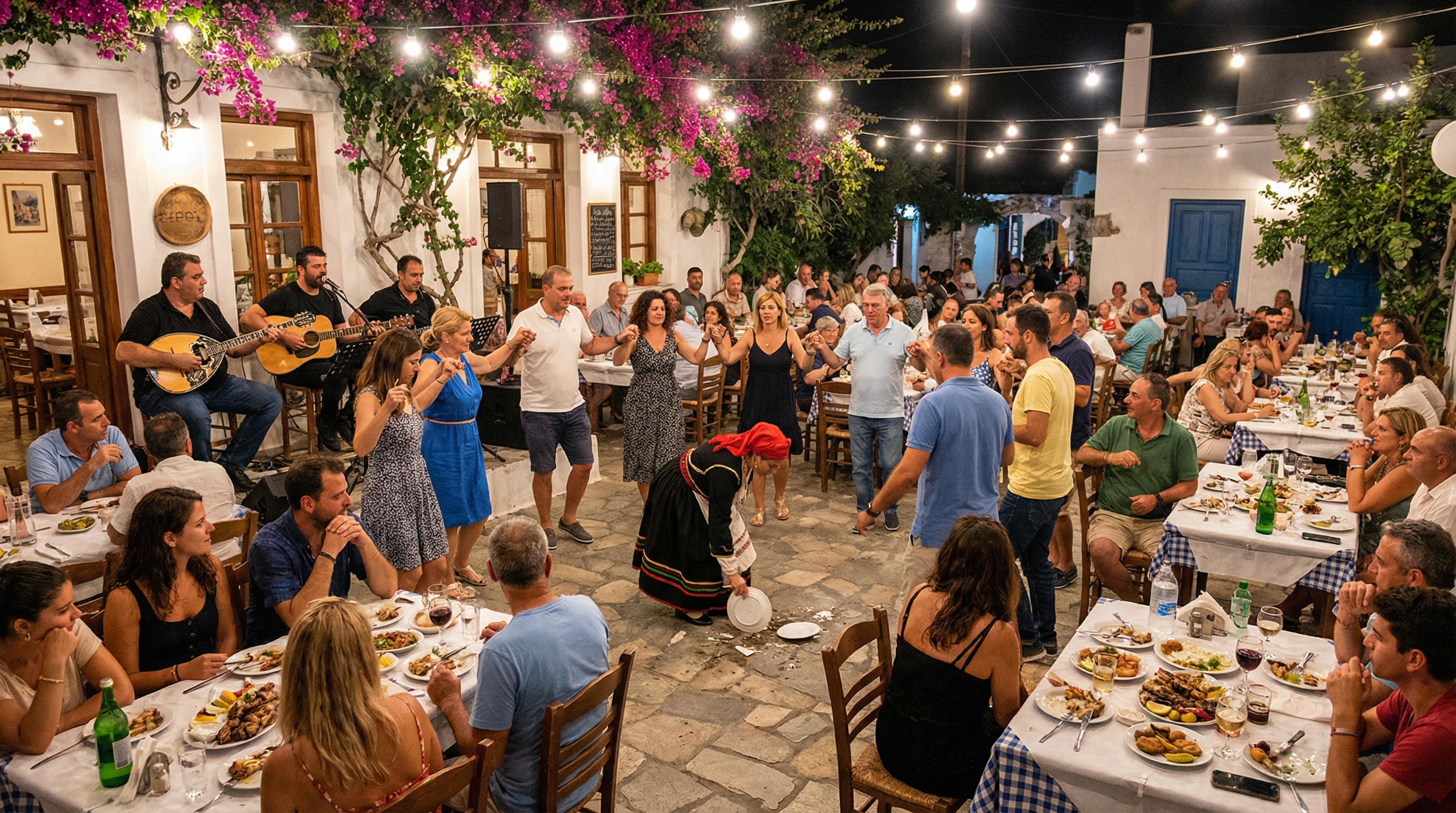 Traditionele Griekse avond met muziek en dans